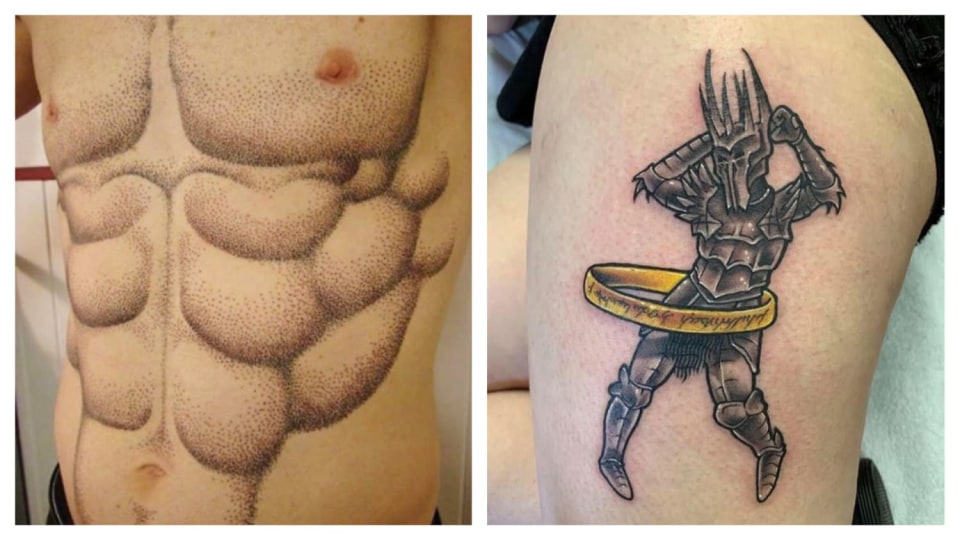 Pekelně nápadité tatuáže
